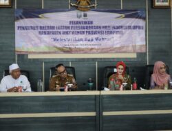 Bupati Haji Raden Adipati Surya SH.MM Hadiri Pelantikan Pengurus IPHI Way Kanan