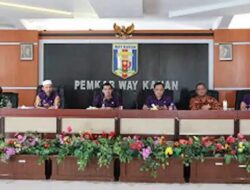 Rakor Daerah Kabupaten Way Kanan Sekretariat Daerah Kabupaten Way Kanan