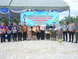 Bupati Ayu Buka Operasi Pasar Murah Bersubsidi Kabupaten Way Kanan, Dukung Daya Beli Dan Kendalikan Inflasi Daerah