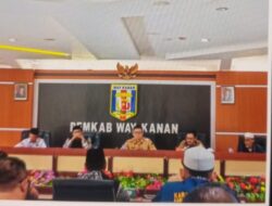pemerintah kkabupaten waykanan terus mematangkan persiapan pelaksanaan kegiatan istighotsah
